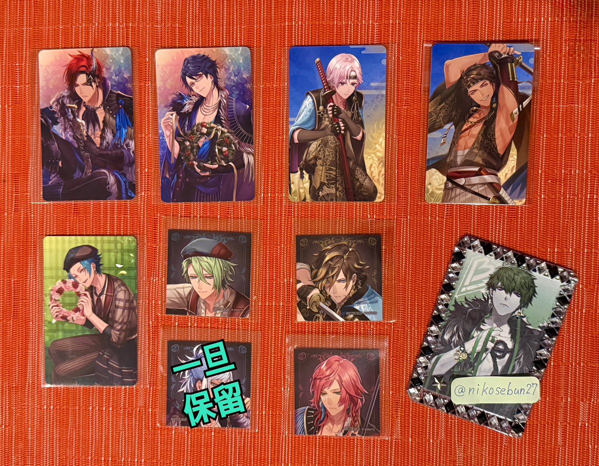 nikosebun27's tweet photo. 【交換】ブラスタ 6.5周年 オリショ フォトカード ステッカー 特典

譲:フォトカN →黒曜 鷹見 吉野 ソテツ 真珠
    :特典→リンドウ ケイ リコ
       
求:同種 ヒース

お渡し 郵送
検索からもお気軽��お声がけ下さい https://t.co/XL1nirFnaq