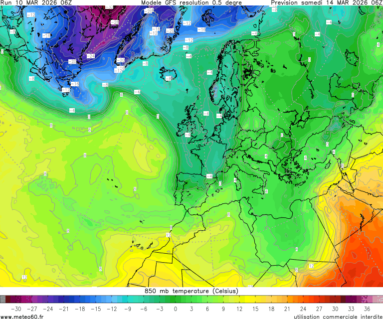 meteo60's tweet image. Un refroidissement est attendu en fin de semaine avec la bascule du flux au nord-ouest sur la #France. Celui-ci s'accompagnera d'un retour de la #neige jusqu'à basse altitude sur nos reliefs. 
Cartes : meteo60.fr