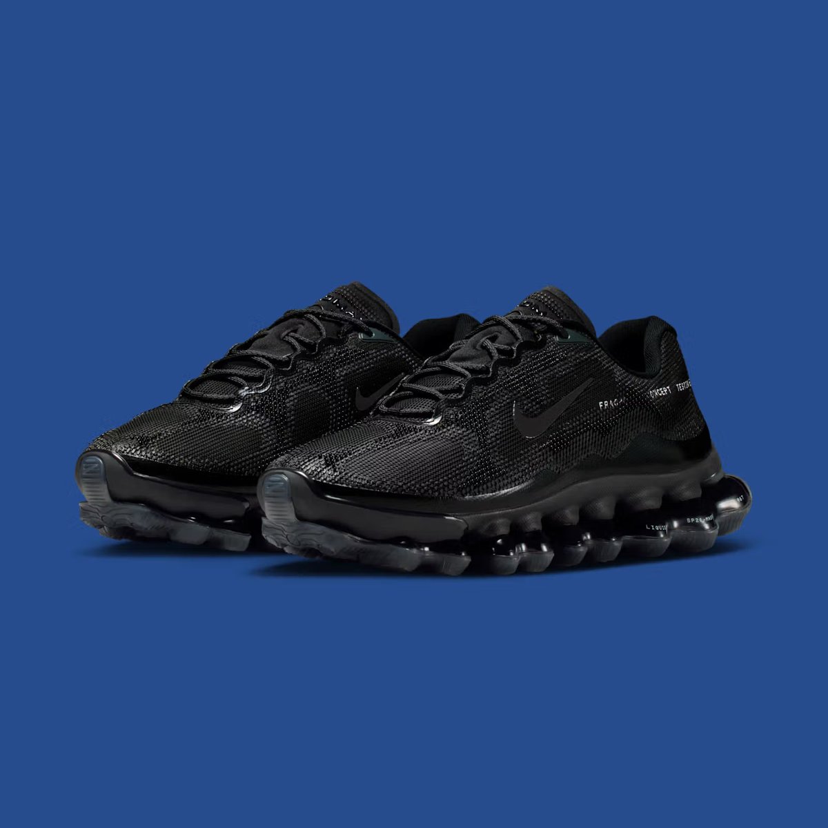 fragment design × NIKE AIR LIQUID MAX のオフィシャル画像が公開 