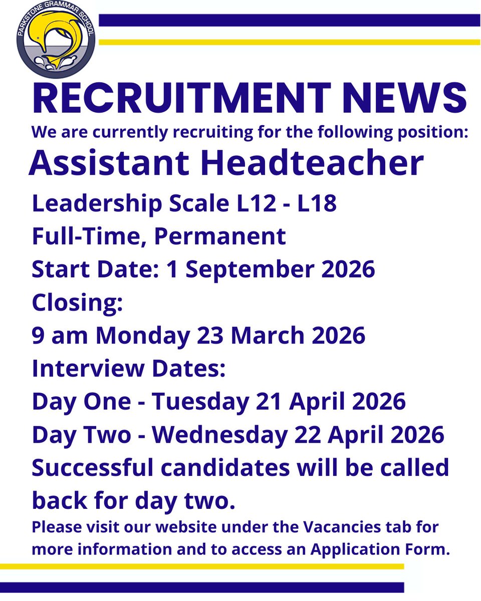 Parkstone Grammar School tweet media