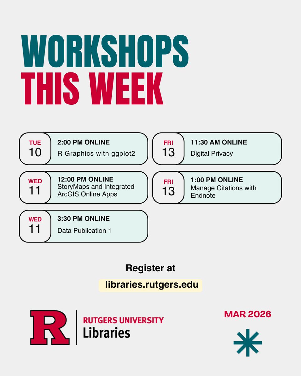 Rutgers University Libraries tweet media