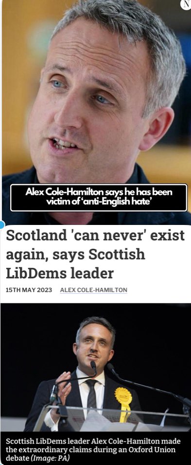 Oh didums! If I had my way I’d boot this drunk and London House-Jock out of Scotland. He is a treacherous rat, and that has nothing to do with his English nationality. This is the type of London colonialist plant that drags our country down. Deadweight.