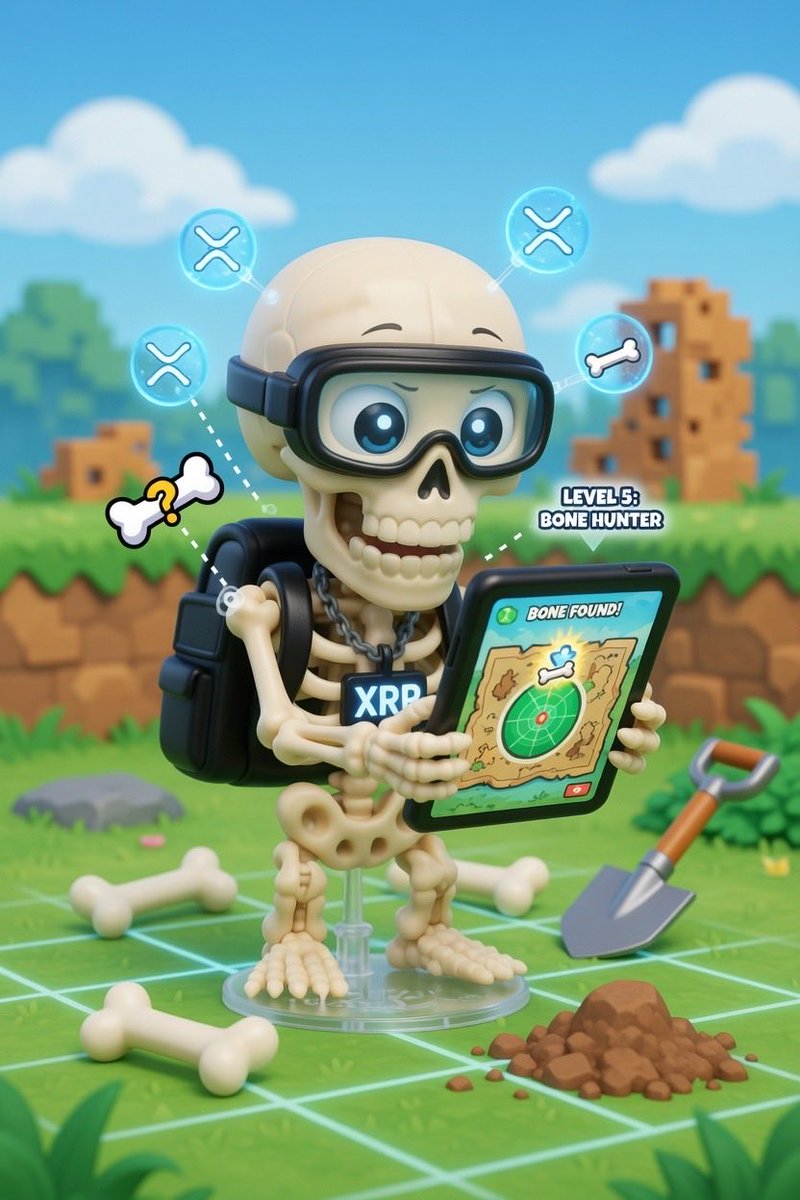 XTopbarebone's tweet photo. 💀 **When you HODL XRP through every dip... you don’t just stack — you level up into a bone-afide LEGEND on the XRPL!** 🔥

That’s the Skelly mindset. Glowing VR eyes locked on the ledger, Ledger backpack loaded, “Verified on-chain. Forever” in hand. This is YOUR crew.

**Welcome to the Skelly Crew.**

We’re not just HODLing — we’re building. Our **in-game vision** is already in active development: an immersive XRPL-powered world where every Skelly becomes a playable legend. Think on-chain adventures, drops, quests, and real utility for the real OGs who never folded.

If you’re ride-or-die with XRP…  
If you’ve survived the dips and still smile at the chart…  
If you want to be part of something bigger than just holding…

👉 **Reply “SKELLY” or drop your XRPL address**  
We’ll pull you into the crew. The game is coming. The bones are assembling.

XRPL forever.  
Skelly Crew forever.