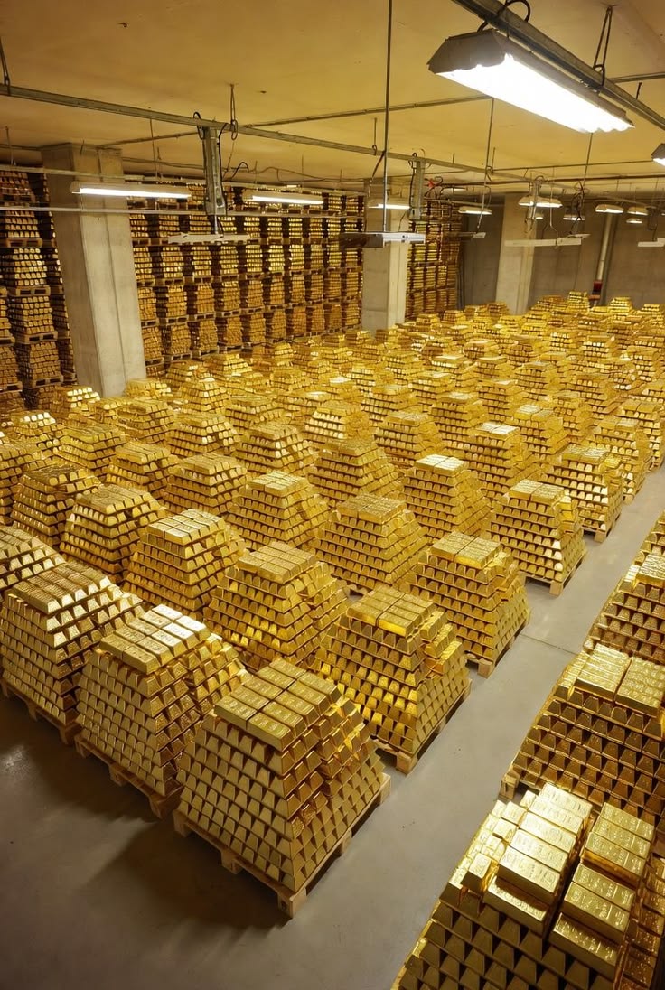 This much gold is sitting in front of you.
You sell it in the USA… what would you buy first? 💰