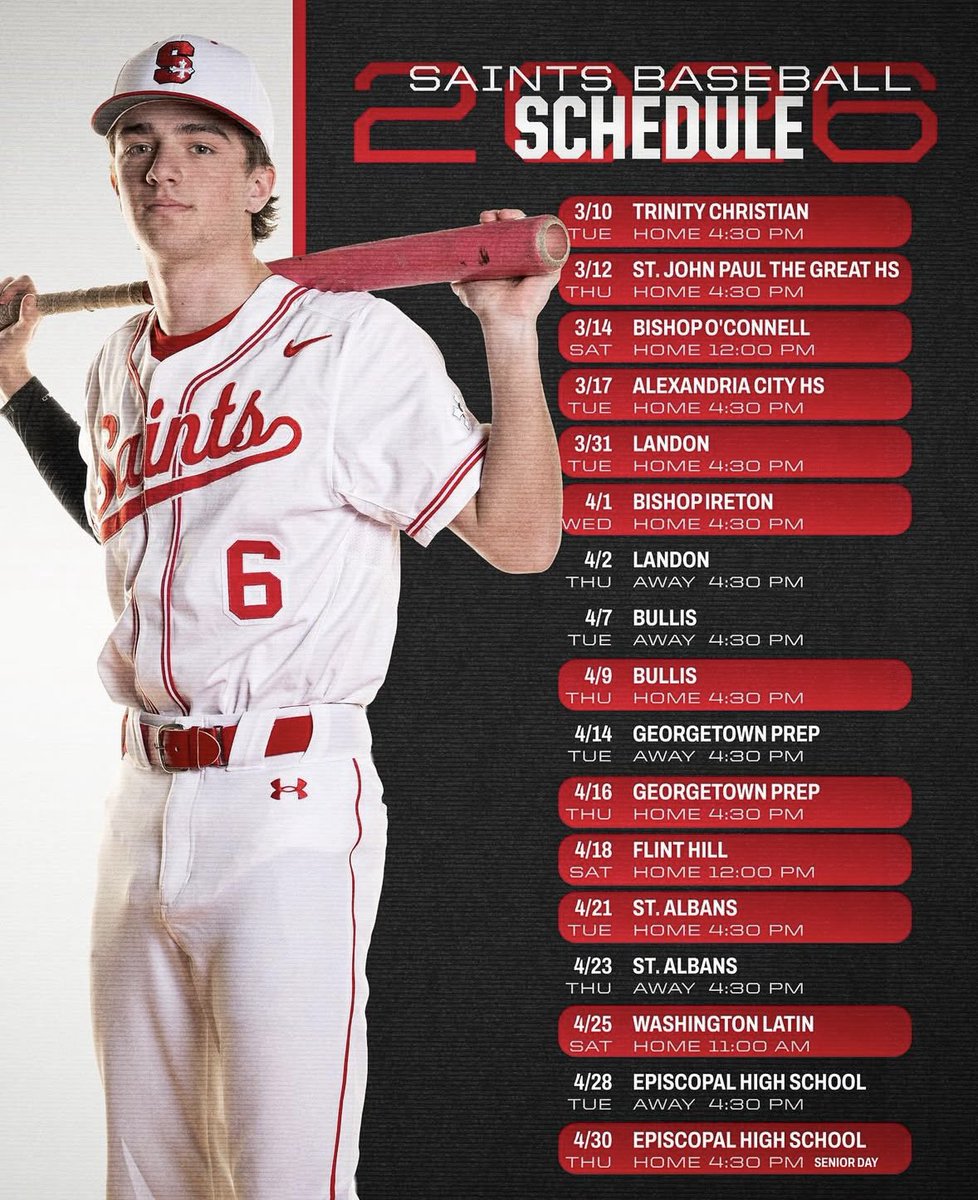 Saints Baseball tweet media