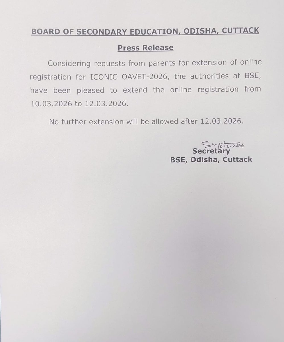 Odisha Adarsha Vidyalaya Sangathan tweet media