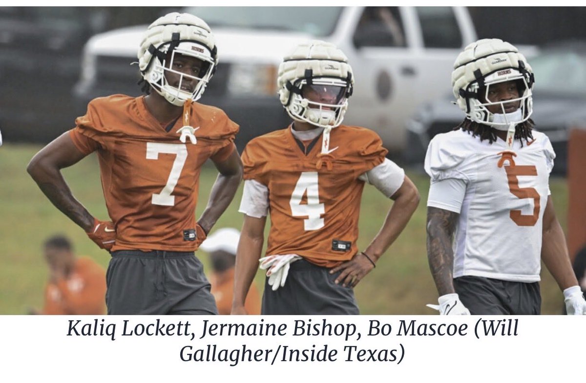 Jermaine Bishop is going to look like Daje Johnson out there being that he’s blazing fast and wearing #4