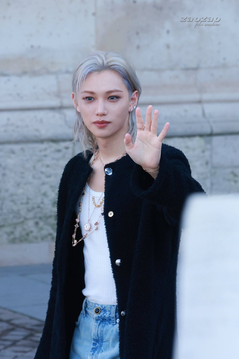 zaozaoa_'s tweet photo. 20260310 ｜LVFW26 

🤴🖤✨

#straykids 
#스트레이키즈 
#필릭스  
#용복     
#フィリックス
#FELIXxLVFW26 #FELIX
@LouisVuitton https://t.co/y6DJf3QKGW