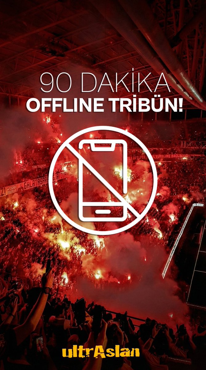 🚨 PAYLAŞ!

📵 Akşam tribünde olacak tüm taraftarlarımızın DİKKATİNE! 

⏱️ 90 DAKİKA!
⚔️ TAKIMLA HÜCUM!
⛔️ TAKIMLA SAVUNMA!
👊🏻 SADECE SAHAYA ODAKLAN!