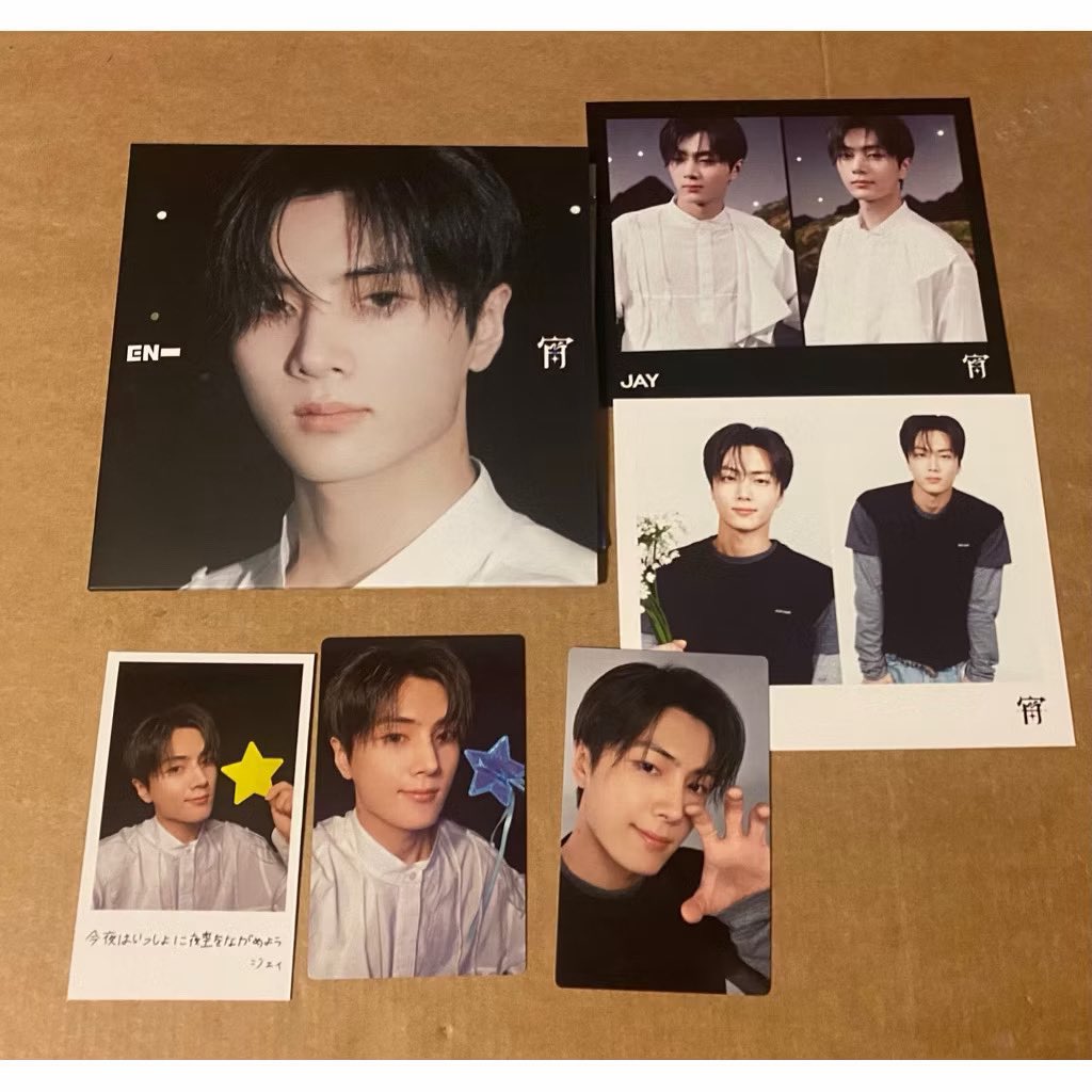 Nanashop_mark's tweet photo. พร้อมส่ง 🌻 อัลบั้ม Enhypen - Japan YOI solo jacket แบบแกะ 

การ์ด 🐱⭐️  2ใบ

เจย์ 

350 รวมส่งลทบ
สนใจ dm ค่ะ 

Shopee : https://t.co/du7n9VlAeS

#ตลาดนัดenhypen https://t.co/0FBVneDYEd