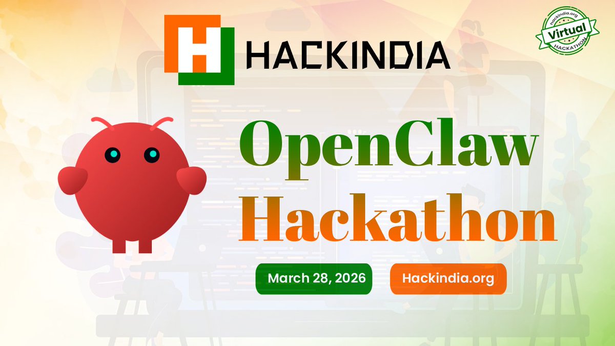 HackIndia tweet media