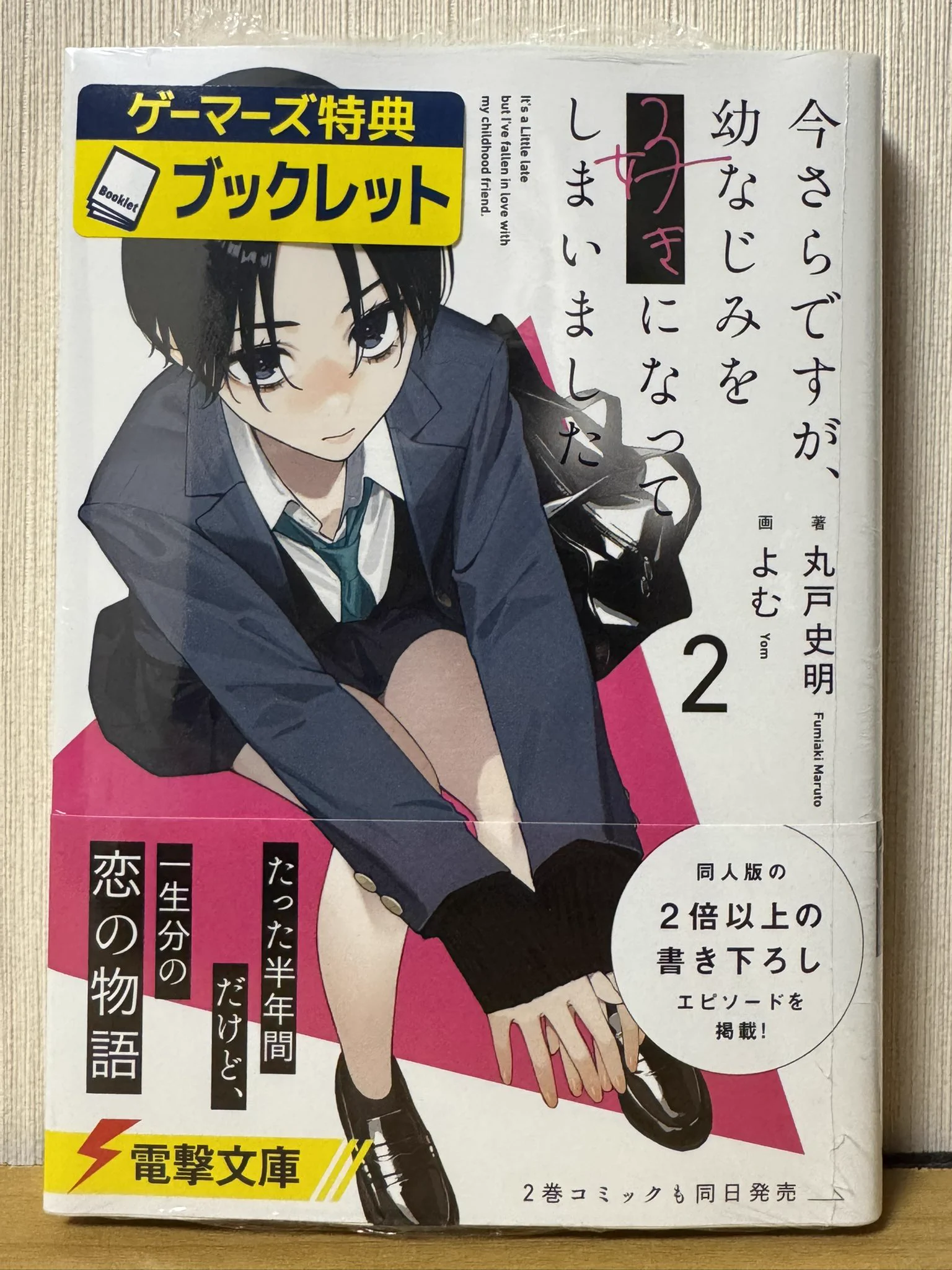 今さらですが、幼なじみを好きになってしまいました2』ノベルと