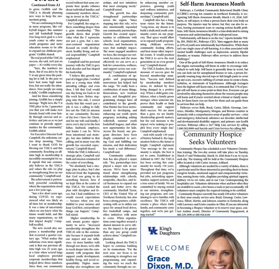 Ashland Area YMCA tweet media