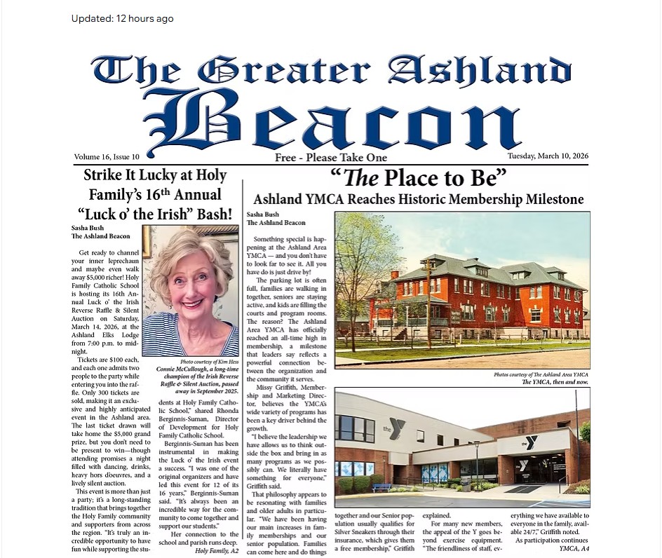 Ashland Area YMCA tweet media