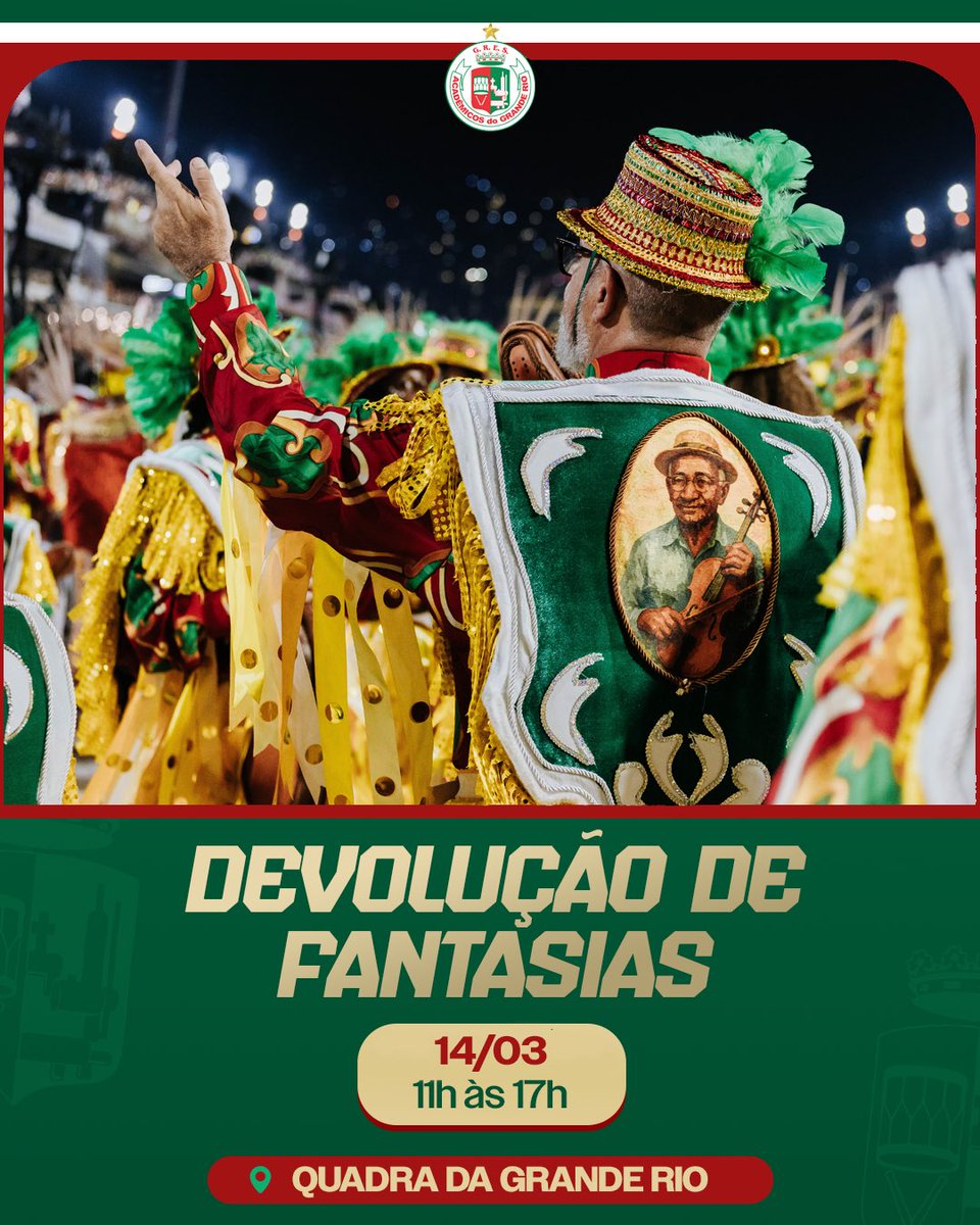 Acadêmicos do Grande Rio tweet media