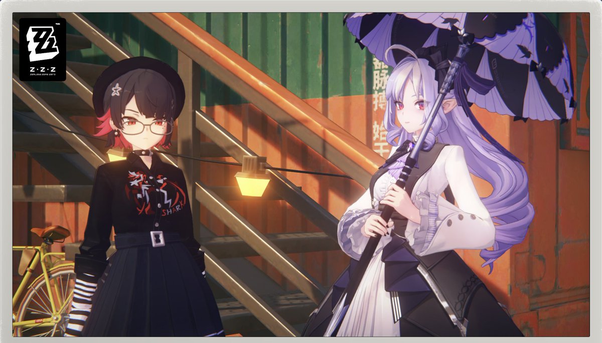 If Vivian stopped paying attention to her Phaethon so much she’d see there’s another goth baddie like her. Careful though she bites 🦈☂️🦈☂️
#zenless #ZZZ #EllenJoe #Vivian #Mods