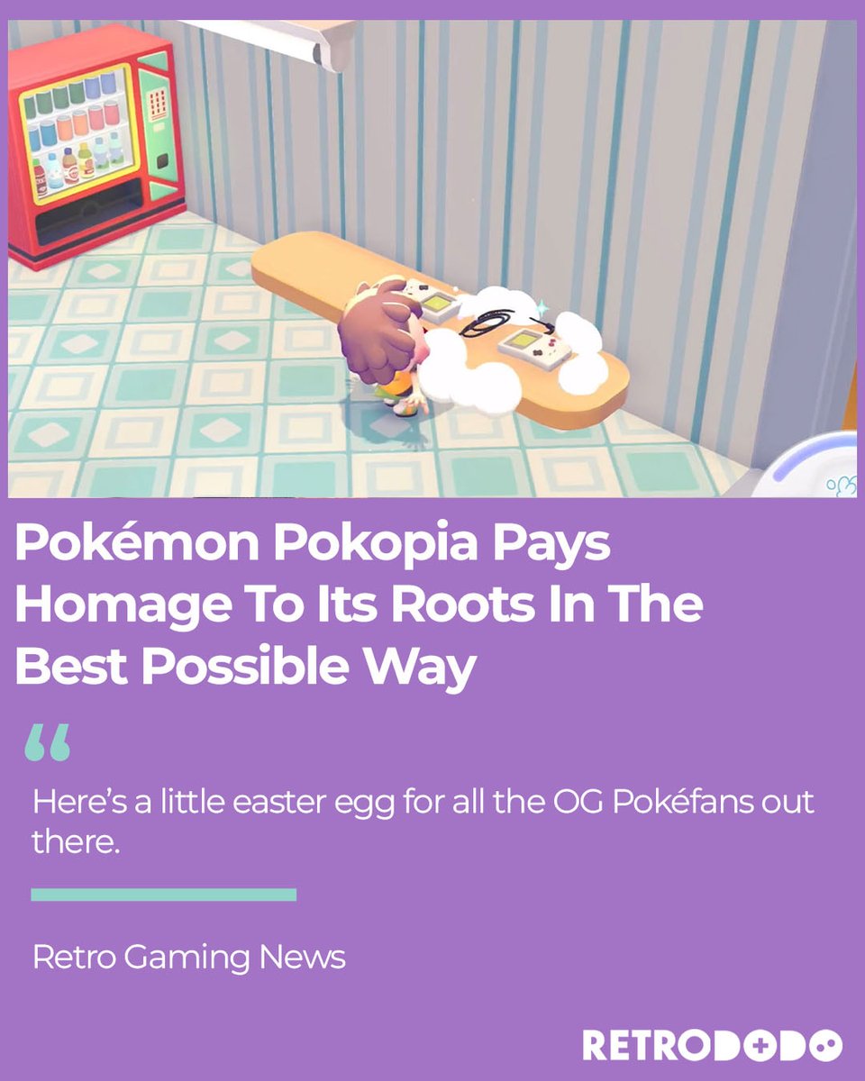 retro_dodo's tweet image. Nostalgia overload 👇

#Pokemon #Pokopia #GameBoy