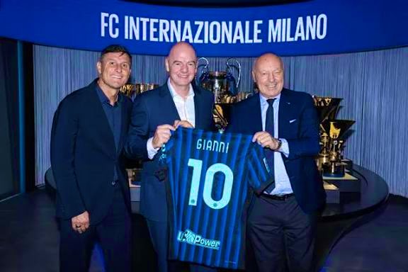 #Fifa’s President Gianni #Infantino to AS: “I’m an #Inter’s fan: Evaristo #Beccalossi was my first idol. Spain National Team is the favorite to win the World Cup 2026”