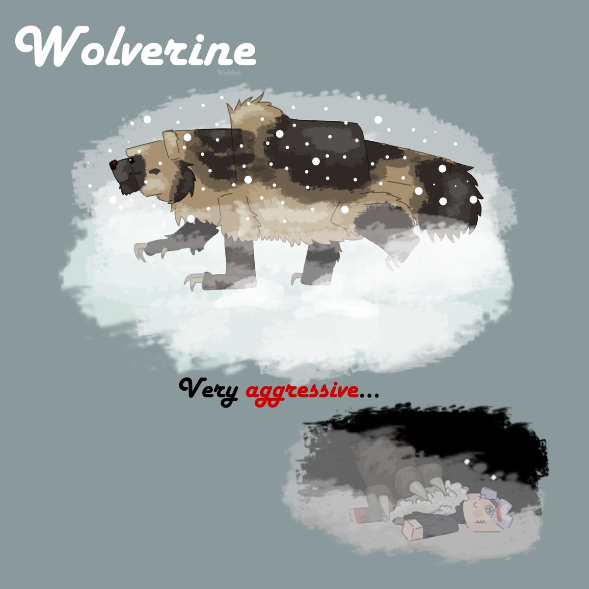 Vakfich's tweet photo. Wolverine concept
For Nature's Catch
#minecraft #minecraft_mod #concept_art #natures_catch https://t.co/cMyKytdROo