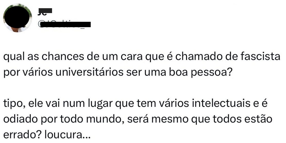 universitário = intelectual 🫠