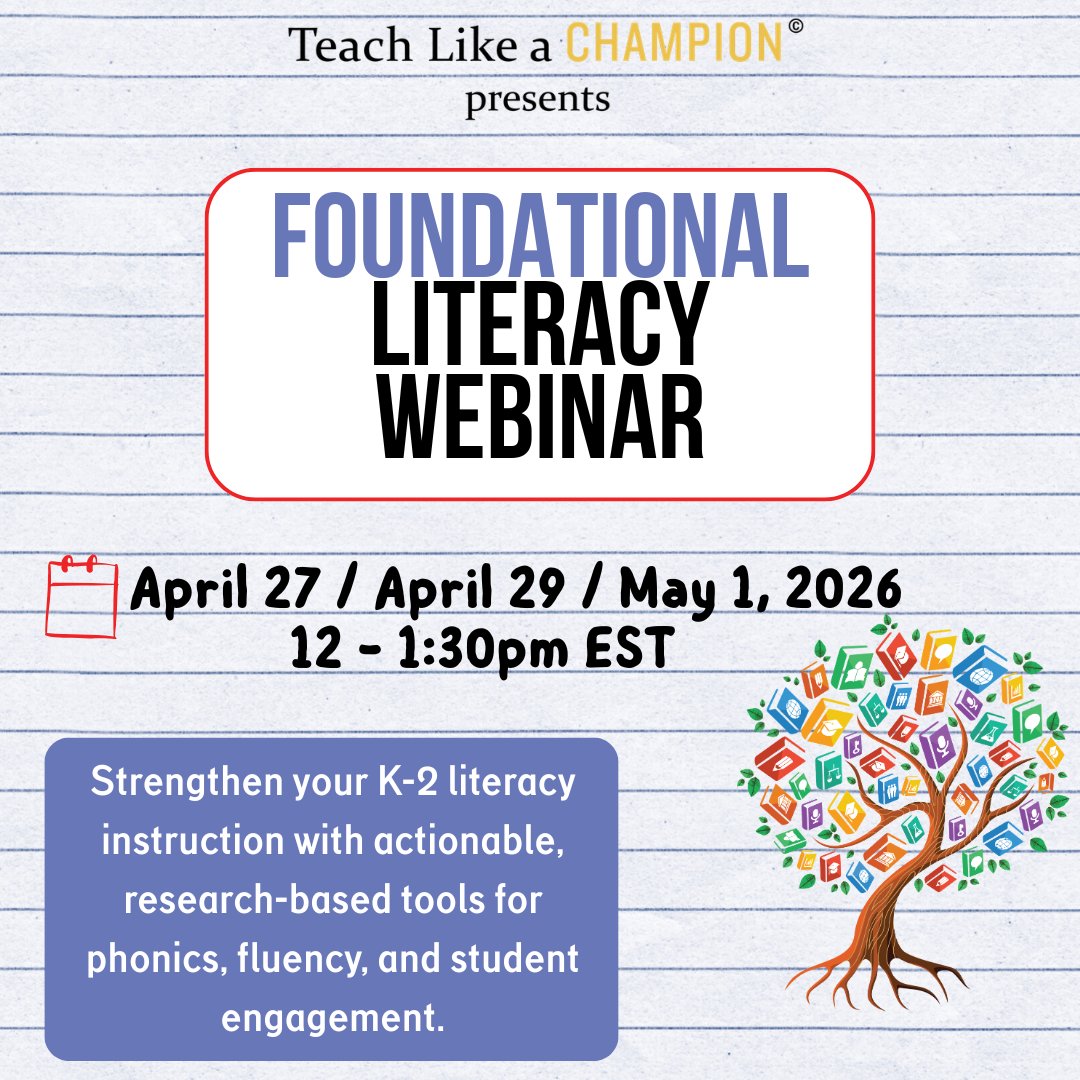 Teach Like a Champion tweet media