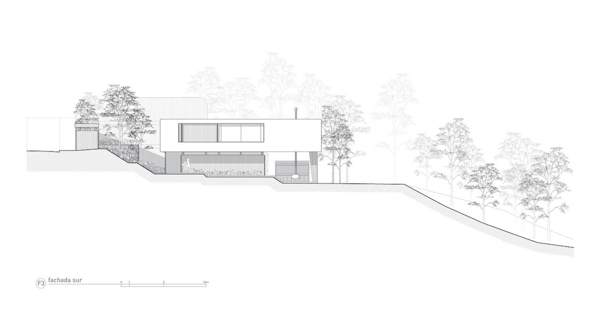 Architizer's tweet photo. Gabriel Rivera Arquitectos designed Casa en el Bosque to follow the natural slope of a forested site. Living spaces open toward the trees while the structure adapts carefully to the terrain.

📍San Isidro, Quito, Ecuador
Details: https://t.co/Q45BX3Hgos https://t.co/rtD6L3vX1F