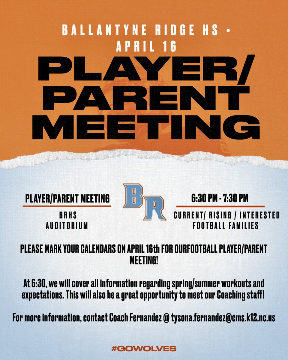 Ballantyne Ridge Football tweet media