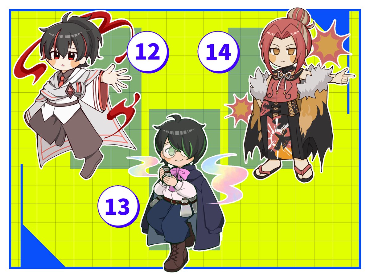 【ぴぴもちが作りそうなキャラクター×自然系異能力】
というテーマで誰デザを主催させていただきました！
私がデザインしたキャラクターは誰か、ツリーの投票で是非予想してみてください！！

 #誰デザP編_投票