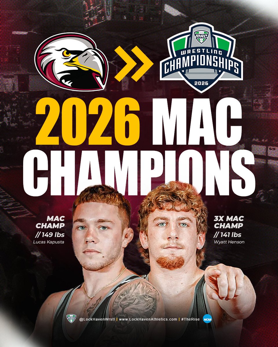 Lock Haven Wrestling tweet media