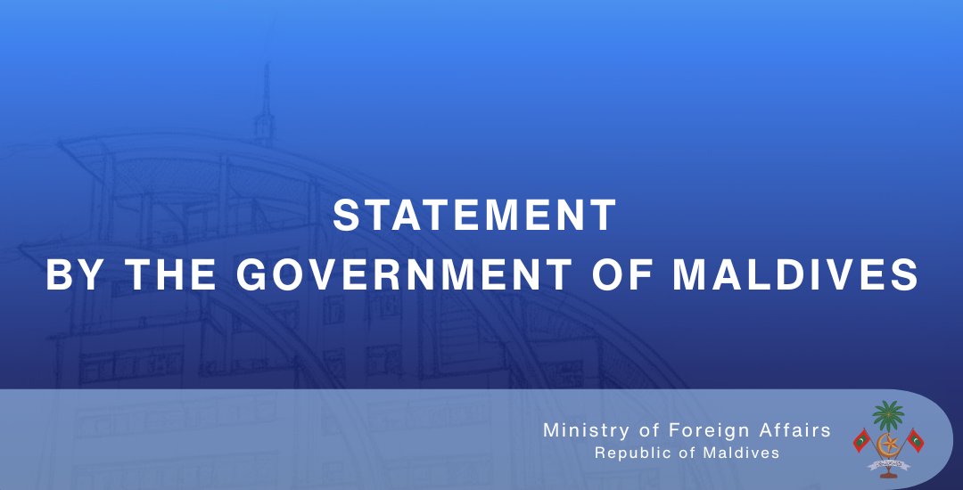 Ministry of Foreign Affairs 🇲🇻 tweet media