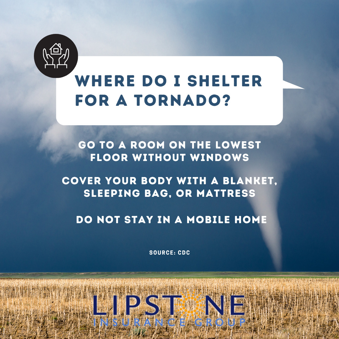 Do you have a plan in place if a tornado comes?

#staysafe