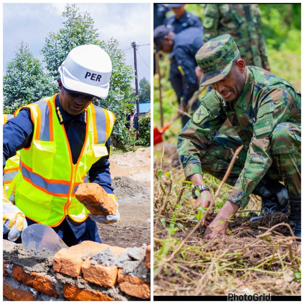 THEFUTURETV2's tweet photo. 🔵#RDF na #RNP, Ku #Isonga mu Gushyira Umuturage ku #Isonga
Iyo dusubije amaso inyuma, twibuka ishyano u Rwanda rwagushije, ryo kugira ingabo n’igiporisi gishyize imbere kurimbura igice cy’Abaturage, aho kubarinda nk’uko biba no mu Ndahiro ya buri wese winjiye muri izi nzego.
Gusa, Imana yakunze Abanyarwanda cyane, ibohererezo Inkotanyi z’igikundiro, zibahanagura amarira yose batewe n’ingoma y’Amaraso, zubaka igisirikare n’igiporisi, birinda umutekano w’igihugu, bikarinda abaturage n’ibyabo nta vangura, ndetse hejuru yo kubarinda, bakarenzaho kwita ku mibereho myiza yabo, babubakira ibikorwa remezo birimo(Amazu, amazi n’amashanyarazi , ibitaro n’ibiraro, amashuri, interineti , abarwaye bakabavura…)
Ubu ni Ubutumwa bwa Gen Mubarak Muganga na IGP Felix Namuhoranye ubwo batangizaga ibikorwa Ngarukamwaka by’Ingabo na Polisi, bifasha abaturage mu iterambere ryabo rya buri munsi.
🔷“Twakwemera n’Abasirikare Igihumbi tukabohereza ku rugamba bakagwayo, barengera ubuzima bw’Umuturage umwe w’u Rwanda” Gen Mubarak Muganga.
🔷“Kurinda igihugu bijyana no kwita ku mibereho myiza y’Abanyarwanda. Ni yo mpamvu twahisemo ibikorwa bifatika bigira umumaro mu buzima bwabo bwa buri munsi, Kugira ngo umuturange ahore ku isonga. IGP Felix Namuhoranye.
Perezida #Kagame mu butumwa busoza umwaka wa 2025 yagize ati “Ubu muri Ingabo nahoze nifuza kugira”.
N’Abanyarwanda bose biciye mu bushakashatsi bukorwa n’urwego rw’igihugu rw’Imiyoborere @GovernanceRw bashimangira ko, Ingabo z’u Rwanda na Polisi, ziza ku isonga mu nzego zifitiwe icyizere”
Kuri Babandi bakirota kongera gushinga Amacumu Abanyarwanda, murarushywa n’ubusa.
Nubabeshya kubibafashamo, muzakubitwanwa, kuko ubwinshi bw’ibigwari ntibubihindura intwari.
@TomNdahiro @EgidieBibio @paul_rukesha @YMukagasana @SadateMunyakazi
@KARANGWASewase @bideri @merardmp @RwandaMFA
@PatriotNkotanyi @NkotanyiYvette @Ali_Rukaliza
@damiennkaka @FelixMugenzi @PatrickMuyaya @gatjmv
@DrDamascene @NshimyimanaEmma @FabRugumire
@PaulMash424427 @AAwithJGS @FDU_Inkingi @pkayumba