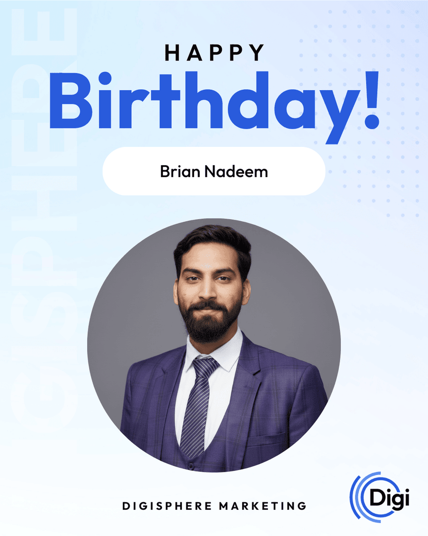 digispheremkt's tweet photo. Happy Birthday to Brian! 🎉

From building new sites to solving the problems that pop up when you least expect them, he’s the kind of teammate you’re grateful to have on your side.

Wishing you a great birthday, Brian. Thanks for everything you do. 🎂

#DigiTeam #Digispheremkt https://t.co/DCkurPuIzH