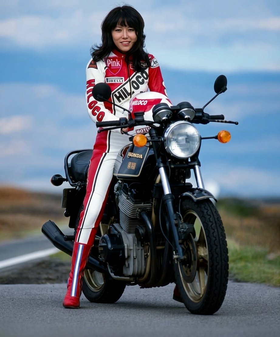 掘ひろ子さんは日本の女性ライダーの金字塔。 彼女のおかげで日本では