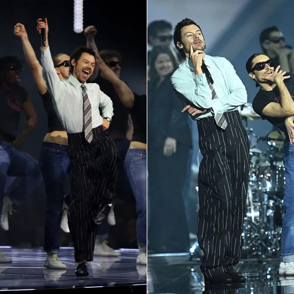 Harry at #BRITs this year. 
What a amazing performance! 
I was missing seing him on stage!
#HarryStyles