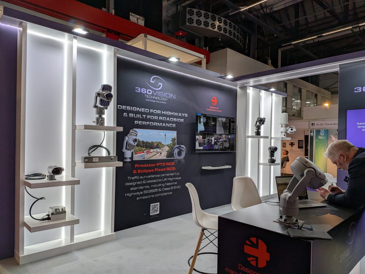 360VisionTech's tweet photo. #Intertraffic2026 - Amsterdam 10-13 March: visit us on stand 05.254 to see our ruggedised surveillance solutions designed and SE2625  tested for traffic, highways, roads and tunnels.  Not going?  Get in touch with us https://t.co/e9Yuzlxc3E and let's chat! https://t.co/ZakVuQtNap