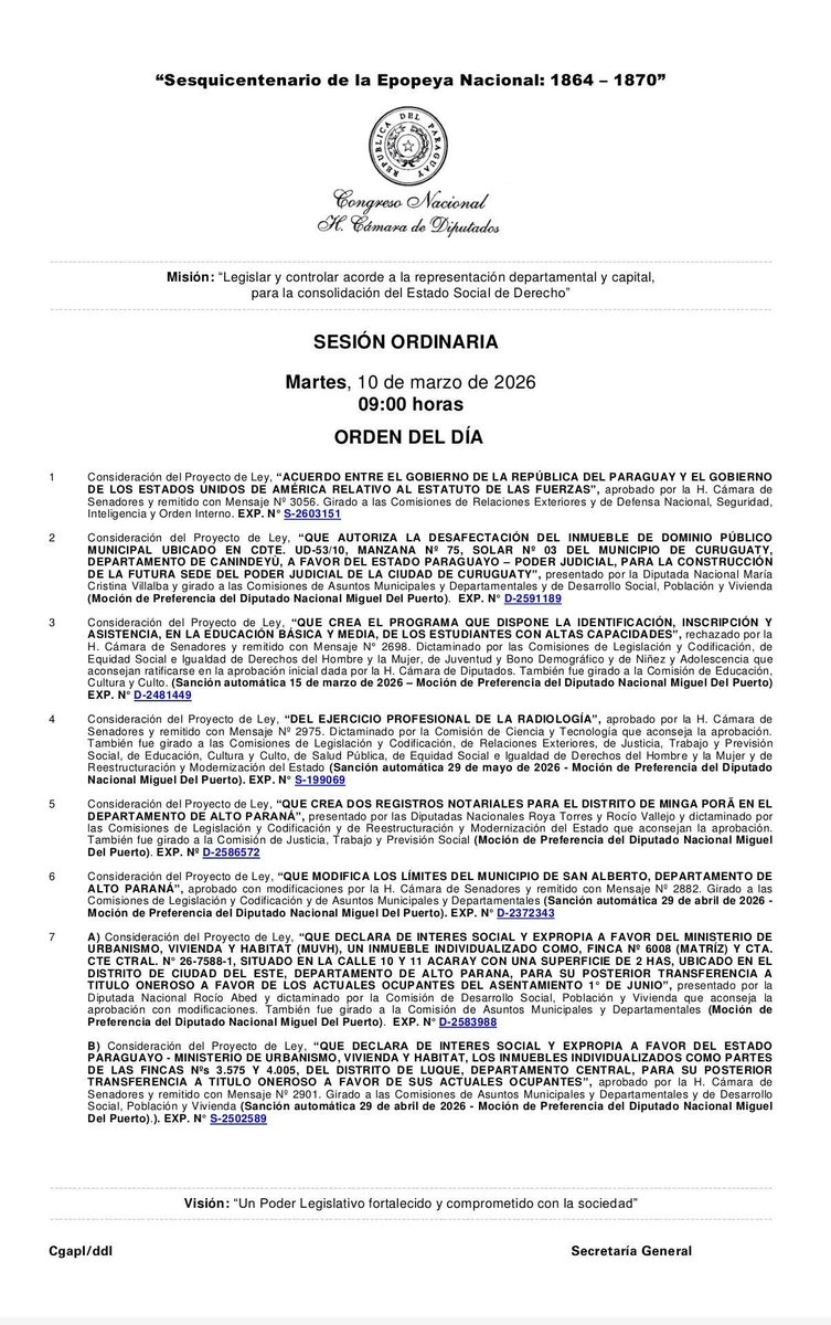 Cámara de Diputados tweet media