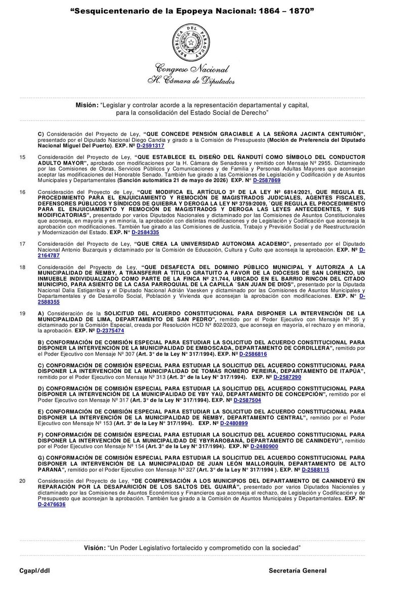 Cámara de Diputados tweet media