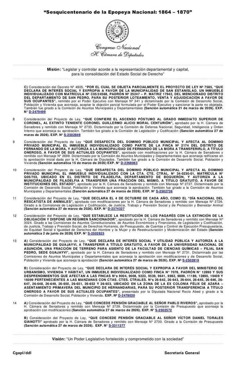 Cámara de Diputados tweet media