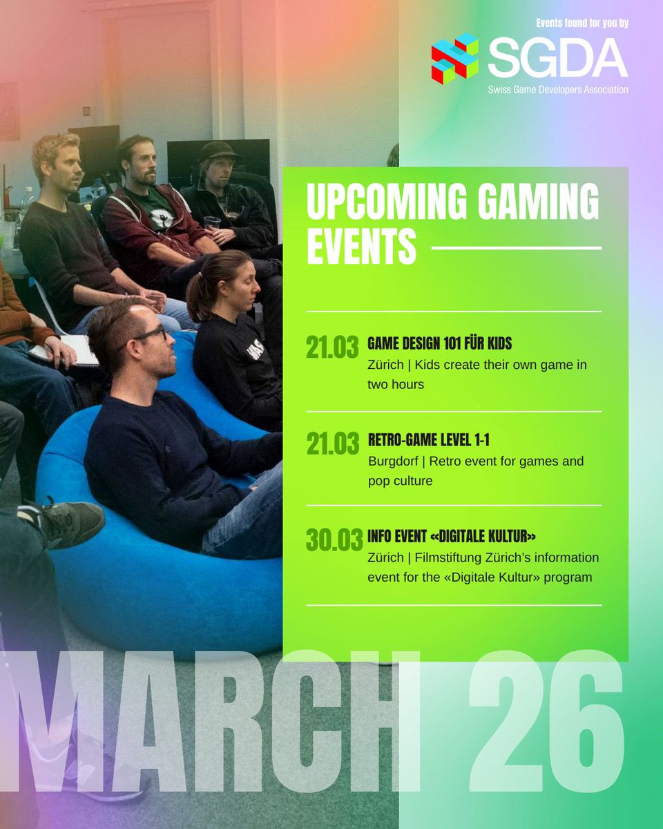 Swiss Game Developers Association | SGDA tweet media