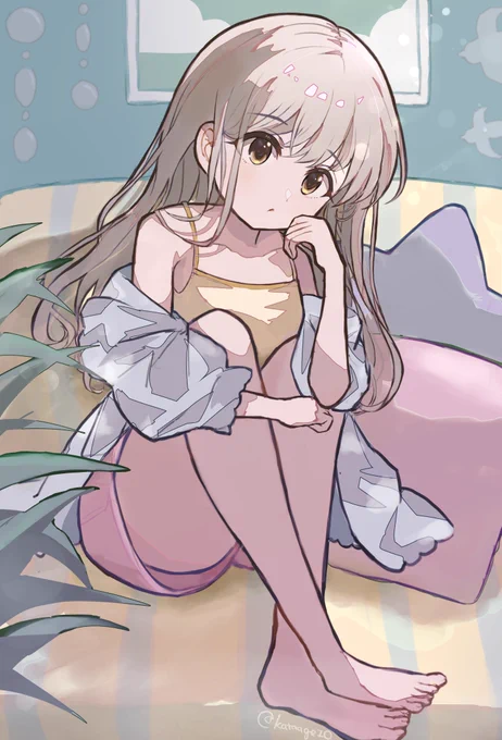 お風呂あがり凪 #久川凪
