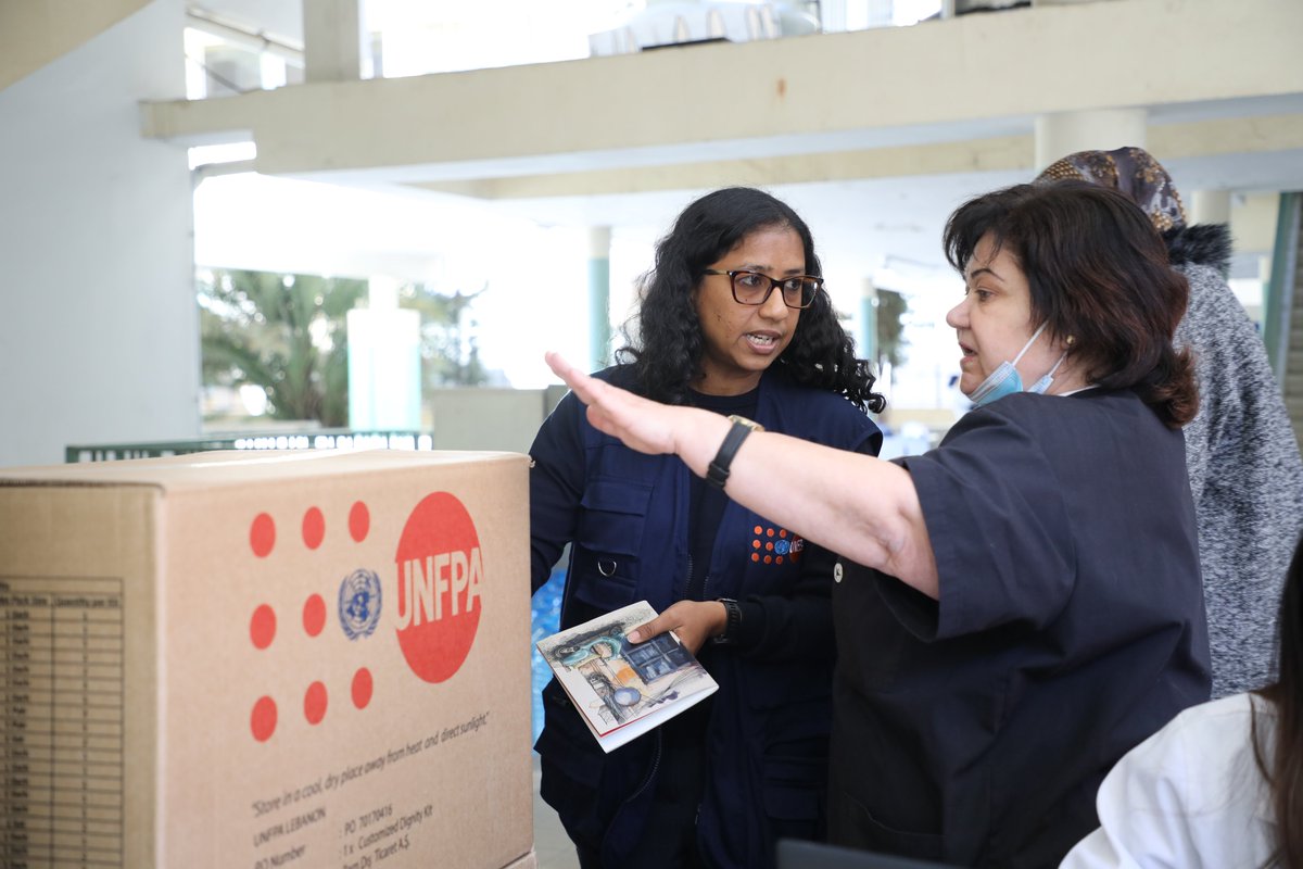 UNFPA Arabic tweet media