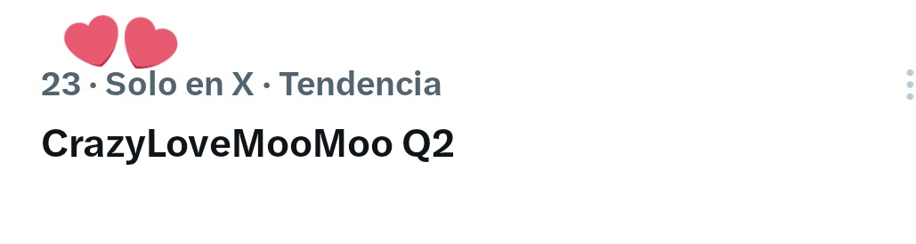 Rochi_U87's tweet photo. After 10 hours we’re still on the trending list! (We’re #23). #Boboh always tireless warriors 🩷🙌🏻👏🏻
CrazyLoveMooMoo Q2
#พี่ฟากชอบเธอมู่Q2 https://t.co/NntRWWbGT2