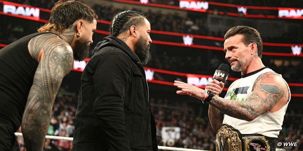 WWE Raw takeaways: CM Punk refuses to apologize to The Usos

📸 WWE.com wrestlingjunkie.usatoday.com/story/sports/w…