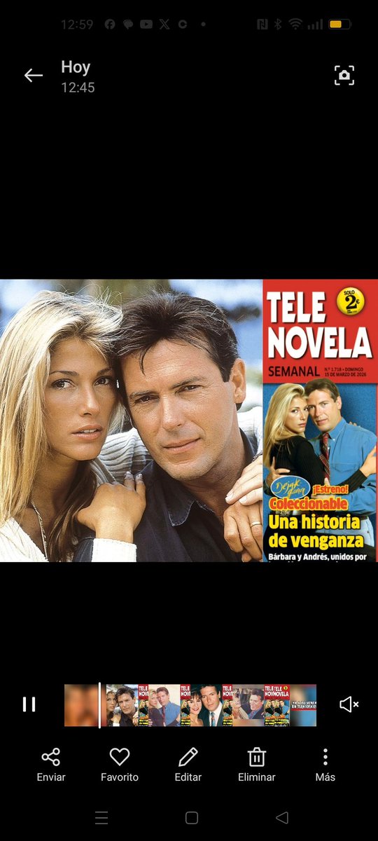 ¡El coleccionable de #dejatequerer ya arrancó con una apasionante primera entrega! Fotos exclusivas de la serie y de sus actores, ¡y grandes sorpresas! Gracias a <a href="/telenovela_es/">Diezminutos.teleNOVELA</a> y <a href="/Pilar_Manzr/">Pilar Martinez Manzanares</a> por dar espacio a este gran referente de las telenovelas. ¡Cada lunes en tu kiosco!
