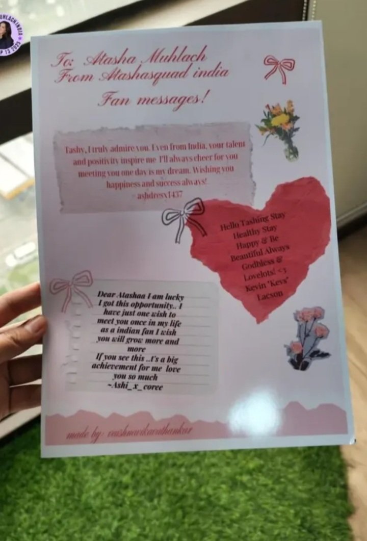 Atashasquadind's tweet photo. HI TASHIES💜
Last week, Handa Na Ako by Atasha Muhlach turned 1
This small gift is just our way of showing our love and appreciation. We hope Tash liked it as much as we loved preparing it. Thank you, Tashies, for all the love and support 💜✨️
#Atashasquadind #AtashaMuhlach https://t.co/uo0ZODMyqB