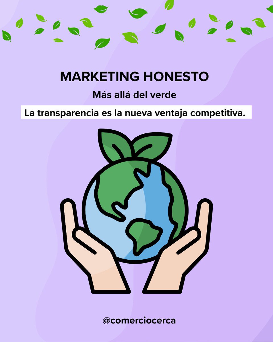 kenaz360's tweet photo. ¿Tu marca es verde o solo lo parece? 🌍 En la semana del #DíaDeLaTierra, hablamos de Marketing Honesto.
Evita el greenwashing:
✅ Datos reales.
✅ Coherencia interna.
✅ Transparencia total.
En #ComercioCerca comunicamos con propósito. 🚀 #Sostenibilidad #Marketing2026 https://t.co/eBSlugdJ3r