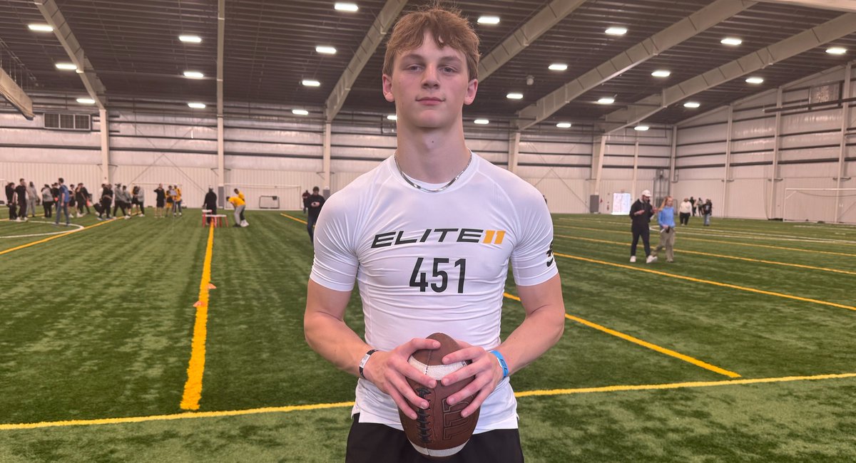 Lizton (Ind.) Tri-West four-star QB Jack Sorgi has locked in his official visit to Wisconsin. on3.com/rivals/news/fo…
