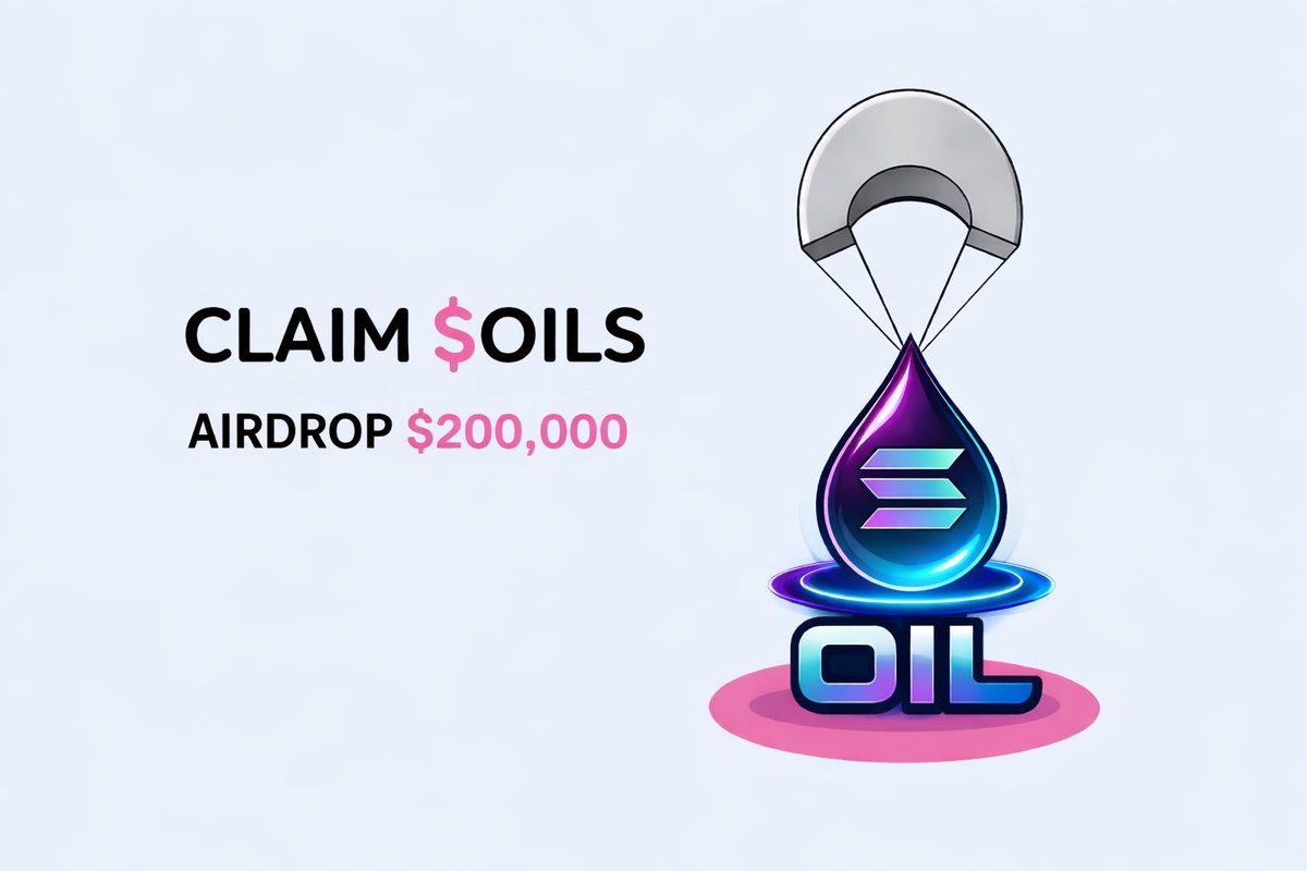 Fill out this form for Claim 200,000 $OILS airdrop 👇

Form → forms.gle/3iP9hP5eZZVuAa…

Just 48 hours.