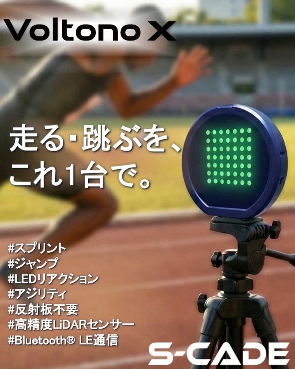 S-CADE.|フィジカル測定|CORISE tweet media